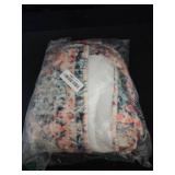 Orange Blue Boho Blanket Soft Flannel Lightweight Rust Teal Bohemian Throw Blanket Cozy Warm Vintage Aztec Carpet Blankets All Seasons Living Room Decor for Couch Chair Bed Sofa Office 40x50 inch