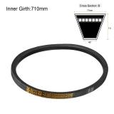 uxcell B-28 V-Belts 28\ Inner Length, B-Section Rubber Drive Beltin