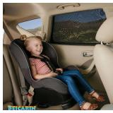 Car Window Shades for Baby - 2 Pack Sun Shade Blocker, Breathable Mesh Rear Side Window Shade Sunshade for SUV, UV Protection for Baby Family Pet, Mosquito Bug Net Window Screens for Camping