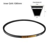 uxcell B-43 V-Belts 43\ Inner Length, B-Section Rubber Drive Beltin