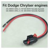 2pcs for Dodge Chrysler Ignition Coil Connector Pigtail Plug, replace pa66-gf15 5149168AI 5149168AH