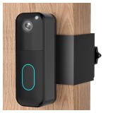 Anti-Theft Doorbell Door Mount No Drill Compatible with Blink,No Cover Not Block Doorbell Motion Sensor Bracket Holder for Apartment Renters