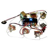 Bartolini HR-5.4AP918 Pre-Wired Harness - 5-knob 3-Band EQ with Bypass