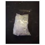 BESTOYARD 100Pcs Transparent Plastic Cake Nail Doll Decoration Holders with Glue for Baby Shower Birthday Anniversary DIY Baking Decorating Support Kit and Piping Tip Organizer Storage