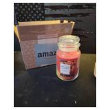 Yankee Candle Spiced Pumpkin, Fall Scented Candle, 22oz Large Jar with up to 150 Hour Burn Time, Giftable