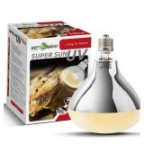 REPTI ZOO 100W Reptile Heat Lamp UVA UVB Reptile Light, Full Spectrum Self-Ballasted Vapor Basking Sunlight Bulb for Reptile and Amphibian Use E26