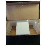 A+ DESIGN Acrylic Display Risers Suitable for Cupcake Retail Shoe Showcase Jewelry Funko Pop Figures (Clear 4 Pack Set)