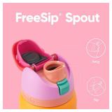 Owala FreeSip Insulated Stainless Steel Water Bottle with Straw for Sports, Travel, and School BPA-Free Sports Water Bottle, 32 oz, Tropical