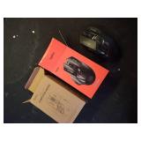 INPHIC A9 Explorer Wireless Mouse for Laptop, 2.4GBluetooth 5.0, RGB Lighting, 2400 DPI, Visible Battery, Type-C Charging