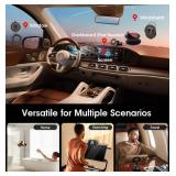 REOKILY 2026 Upgraded Vacuum Magnetic Car Phone Holder 360° Reinforced 96LBS Ultra Suction Cup Phone Mount for MagSafe Cell Phone Holders for Your CarGymMirror Mount for iPhone and Android