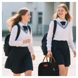 Coobiiya Lunch Box Lunch Bag for Women Adults Men, Reusable Cute Lunch Pail bag - Leakproof, Insulated Lunch Box Tote with Large Capacity, Cooler Lunch Container for WorkTravelOffice (Black)