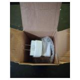 DEWENWILS Plug in LED Night Light with Light Sensor, Dusk to Dawn, Kids Nightlight for Nursery, Bathroom, Hallway, Bedroom, Cool White Light, Flat Clear Design, UL Listed, 4 Pack