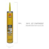 SIKA Sikaflex Self Leveling Sealant, Gray, Polyurethane, 29 fl oz, Waterproof, Self-Leveling for Sealing Horizontal Expansion Joints in Concrete