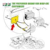 10L0L Golf Cart On Board Computer for Club Car Precedent 48-Volt (04-15), Replaces 102511001, 102586301, 103403201, 103446601, 103697002, 103702603, 103702604, 103978302