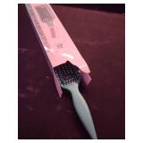 Curly Hair Brush, Curl Defining Brush with Soft Boar Bristles Detangling Tangled Glides, Wide-Teeth Design Effortlessly Shaping and Defining Curls, Curling Definer for Wet and Dry Hair (Green)