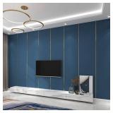 16.4ft Peel and Stick Molding Trim, Flexible Mirror Wall Ceiling Floor Cabinet Tile Edge Moulding
