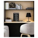 ALKB Inspirational Metal Sign for Teen Bedroom Decor - Motivational Wall Decor for Bedroom Office Girls, Boys, Teenager - 7 Rules of Life 8x12 Inch