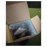 luium 9 Inch Clear Acrylic Floating Shelf, No Drill Adhesive Wall Shelf Set of 2 for Storage, Floating Shelves Damage-Free Expand Wall Space for Living Room, Office, Gaming Room, Bathroom