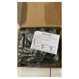 Ravinte Kitchen Cabinet Hardware 55 Pack Matte Black Square Bar Drawer Handles 3-inch Center to Center Solid Slim Black Pulls