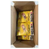 Victor Mouse Traps M150-12, Metal Pedal, Sustainably Sourced FSC Wood, Wooden Mouse Traps - Pack of 10