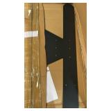 *Incomplete* Gable Gate Piece, Black Steel