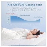 Elegear King Cooling Mattress Pad for Hot Sleepers, Waterproof Cold Mattress Topper with TriSupport 3D Tech Balanced Support & Enhanced Breathability, Soft Fluffy Bed Protector