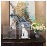 KOLIPI Acrylic Display Case for Collectibles Assemble Clear Acrylic Display Box for Lego Alternative Glass Case for Showcasing Figures Doll Toys Home Storage(8x8x8 inch, 20x20x20 cm)