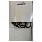 DINGEE 20 Pack Rubber Coated S Hooks for Hanging Plants,Heavy Duty S Hook,Non Slip 3 Inch Closet S Hooks,Steel Metal Black Vinyl Coated Small Hanging Hook for Jeans Pots and Pans Coffee Cups