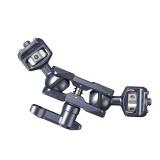 SmallRig Camera Magic Arm, Flexible Articulating Arm with 14 Screws, Field Monitor Mount with Dual Ballhead, Aluminum