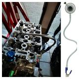 VASTOOLS Torque Angle Meter, 12\ Drive Wrench Angle Gauge, 14\in Flexible Clip Arm, CR-V Steelin