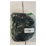 youngways Clip in Ponytail Extension Jet Black 18 Inch Pony Tails Hair Extensions for Women Long Straight Curly Tail Ponytail Hair piece Synthetic Fake Versatile Pony