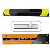 Deshitong Heavy Duty Parking Aid for Garage, 16\ Car Parking Stopper for Garage 1 Pack, Parking Aids Protects Car, Parking Stopper Easy to Install 1 Packs 16\in L (1 Pack 16\in L x 1.25H)in