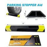 Deshitong Heavy Duty Parking Aid for Garage, 16\ Car Parking Stopper for Garage 1 Pack, Parking Aids Protects Car, Parking Stopper Easy to Install 1 Packs 16\in L (1 Pack 16\in L x 1.25H)in