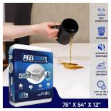Peelaways Waterproof Disposable Bed Sheets  As Seen On Shark Tank | 5-Layer Absorbent Wellness Sheets for Elderly, Homecare, Hospital Use and Travel