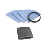 MaxLLTo 3 Pack Replacement 901-07 905-85 9010700 9058500 901-07-00 Vacuum Bags With Filter and Ring for Shop-Vac QS60A QS30A QS20A QPV10.5B QPV10.5 QPS20 5015 3332.5A 3150 2015A 2010 2010A 2015