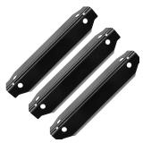 Utheer Grill Parts Heat Plates Replacement for Dyna-Glo DGC310CNP-D 3-Burner Propane Gas Grill, Porcelain Steel Heat Shield Tent Flavor Bars Flame Tamer Parts, 3 Pack