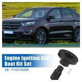 uxcell 6 Set Engine Ignition Coil Boot Kit No.7T4Z12029E Fit for Ford Transit-350 HD 2015-2017 for Ford Transit-250 2015-2017