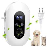 Ozone Odor Eliminator for Strong Odor 99percent Cat Litter Deodorizer Dog Poof Odor Removal Air Ionizers Home Plug-in Air Purifier for Bedroom, Toilet, Kitchen, Pets, Shoe, Smoke, Formaldehyde Air Fre