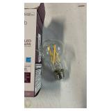 Feit Electric A1960CL927CAFILAG 60 Watt Equivalent WiFi Dimmable, No Hub Required, Alexa or Google Assistant, Filament A19 LED Smart Light Bulb, 4\ H x 2.25\in D, 2700K Soft Whitein