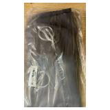 PANELSBURG 80 Inch Curtains for Sliding Glass Door,52 in Wide x 80 in Long Blackout Sliding Door Blinds for Doorway Closet Pantry Cabinet Bedroom