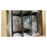 Eyskutvjc Cutting Board Organizer, Adjustable Pot and Pan Organizer Rack, Kitchen Cabinet Holder for Cutting Board,Baking Tray, Cookie Sheet, Bakeware Organizer for Countertop