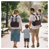 LOVEVOOK Diaper Bag Backpack,Diaper Bag Tote with Insulated Pockets,Waterproof Trave Baby GirlBoy Diaper Bag Tote