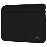 Laptop Case Sleeve 15.6 inch, Shockproof Protective Notebook Case with Accessory Pocket, Briefcase Carrying Laptop Cover for 15.6\ HP, ASUS, Dell, Lenovo, Acer, Blackin