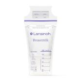 Lansinoh Breastmilk Storage Bags, 200 Count Value Pack, Baby Essentials, Fast Freeze and Thaw Breast Milk Bags for Baby Bottle Feeding, Superior Strength and Stretch, 6 Ounce