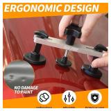 Super PDR Dent Puller Kit, Car Dent Removal Kit with Bridge Puller, Small Dent Puller for Auto Dent Removal, Small Dents, Door Dings and Hail Damage