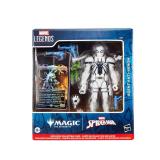 Spider-Man Marvel Legends Series Magic: The Gathering Agent Anti-Venom, 6-Inch Action Figure Toy and Exclusive Foil Collectible Card Game Trading Card