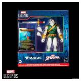 SPIDER-MAN Marvel Legends Series Magic: The Gathering Man-Wolf, 6-Inch Action Figure Toy and Exclusive Foil Collectible Card Game Trading Card