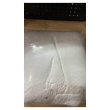 Moonsea King Size Memory Foam Mattress Topper Cover with Zipper, Viscose Made from Bamboo Jacquard and 3D Mesh Fabric Backing, Removable and Washable, with Straps