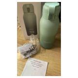 Momcozy Portable Milk Warmer for Travel  Dual Heating Modes for Breast Milk and Water, Portable Bottle Warmer with Fast Heating and Long Battery Life, 17 Ounces Large Capacity to Meet Your All-Day N