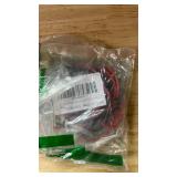 Goupchn 4mm Banana Plug to Alligator Clip Test Leads Crocodile Clips Copper Soft Flexible Cable Wire Set 2PCS Red Black